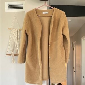 Stradivarius Camel Cardigan